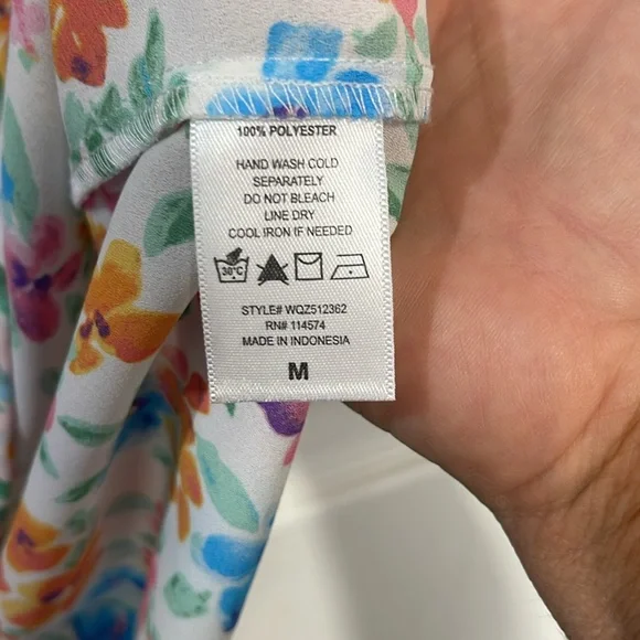 Pleione Multicolor Floral Blouse - Picture 3 of 4